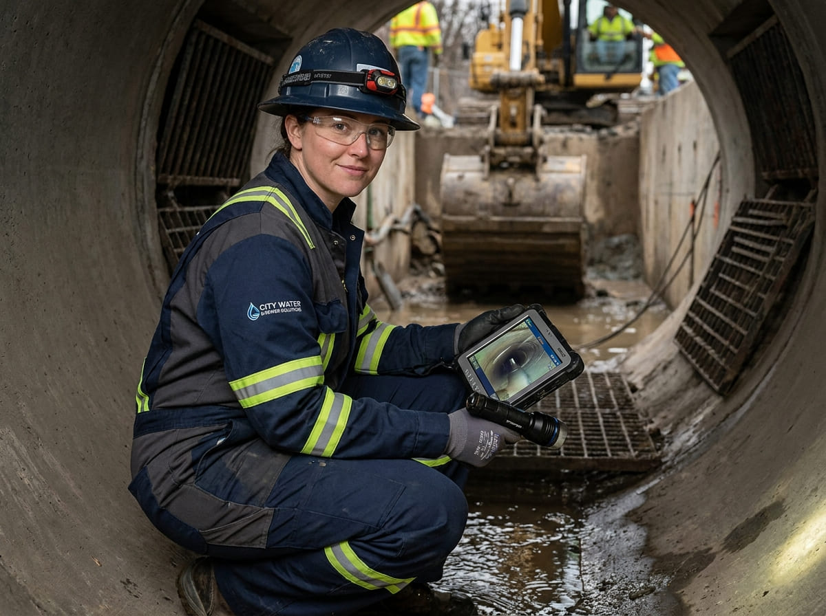Sewer Line Inspection & Replacement in Bridge City